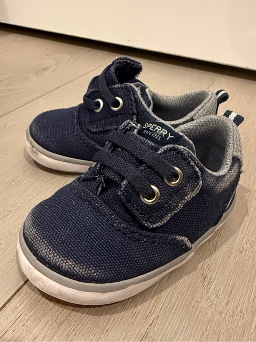 Little Baby Boy Sperries